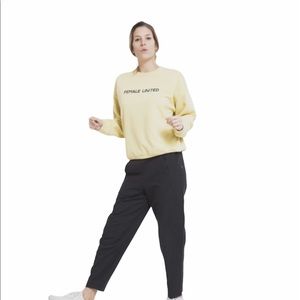Female United Yellow Sweatshirt